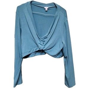 Crop Top Embellished by Apt 9 Plus Size 3X Boho Artsy Layering